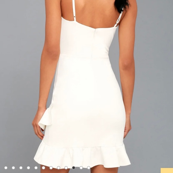 Lulu’s Sealed With a Kiss White Bodycon Dress - Picture 2 of 4